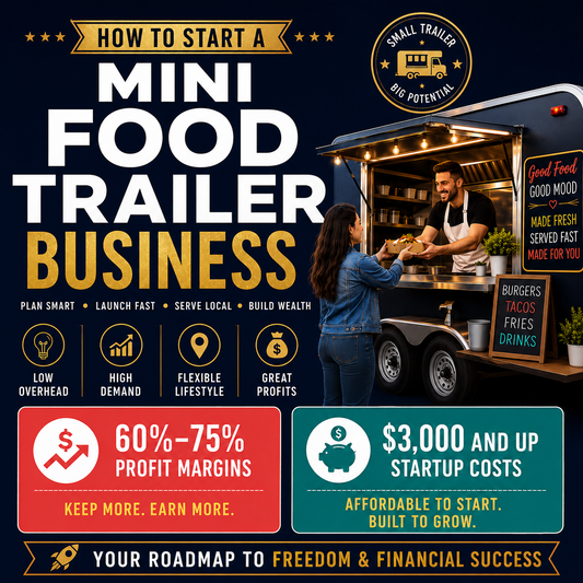 How to Start a Mini Food Trailer Business — The Complete U.S. Guide