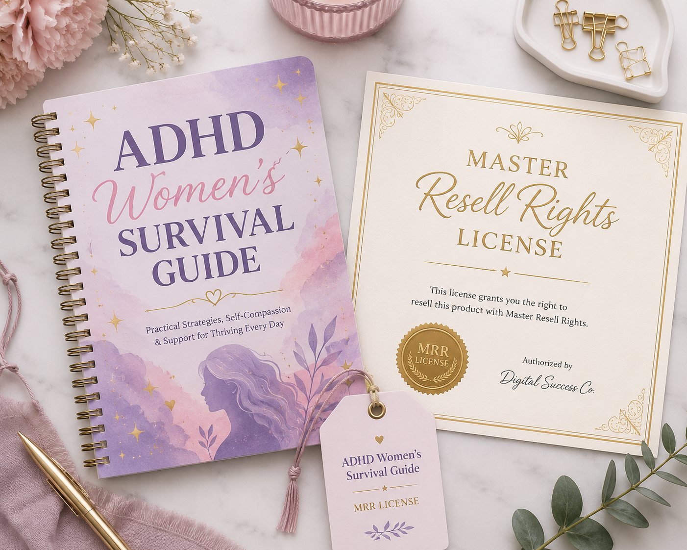 ADHD Women's Survival Guide 
— Master Resell Rights License (MRR)