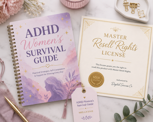 ADHD Women's Survival Guide 
— Master Resell Rights License (MRR)